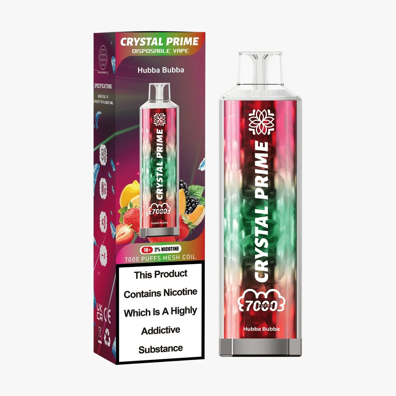 Crystal Prime 7000 Puffs Disposable Vape