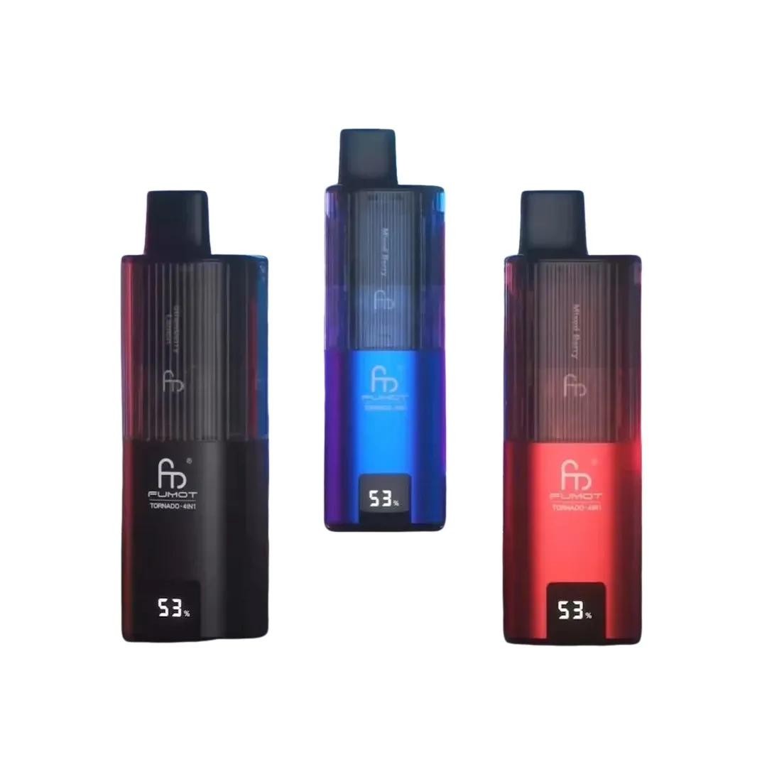 Pre Order: Fumot Tornado 4 In 1 4000 Puffs Prefilled Vape Kit