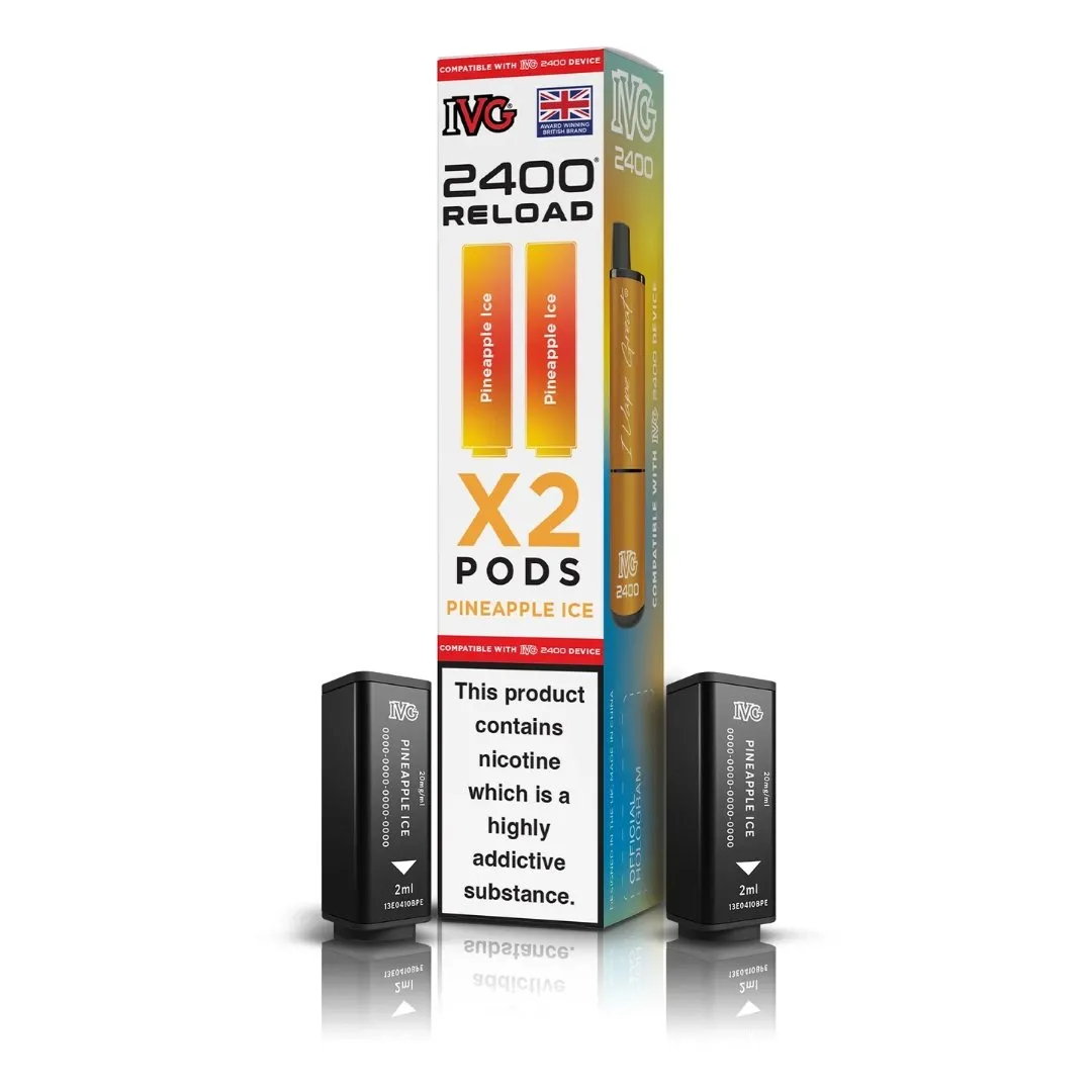 IVG 2400 Reload 4-in-1 Prefilled Pods