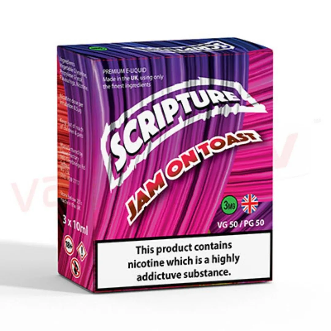 Jam On Toast by Scripture 10ml E-Liquid
