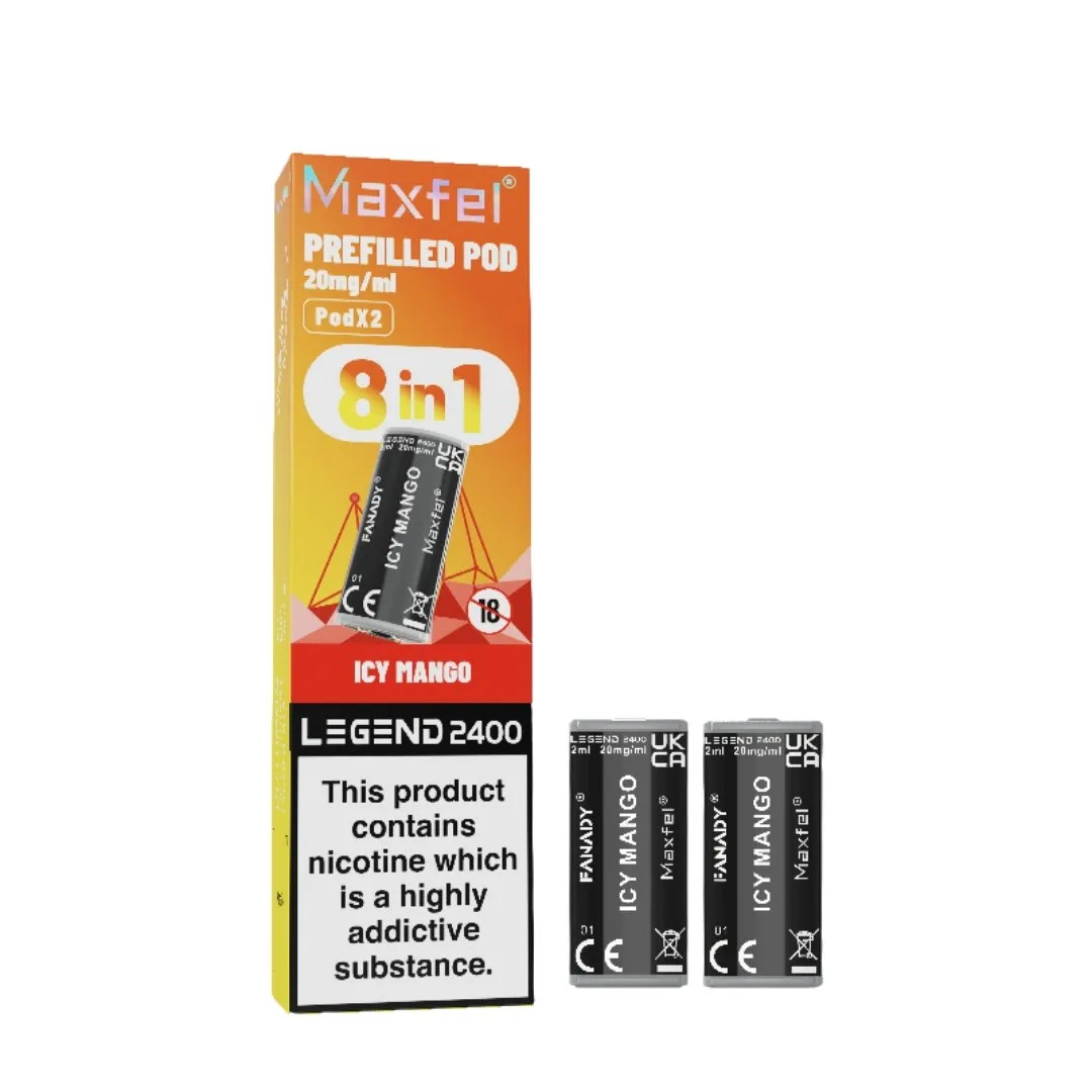 Maxfel 8 In 1 Prefilled Pods