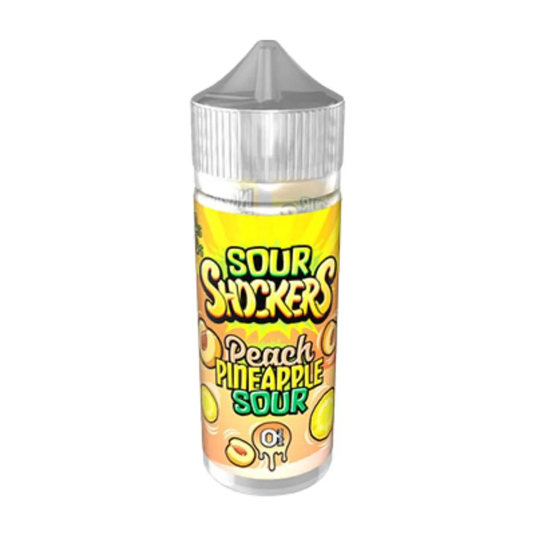 Peach Pineapple Sour by Sour Shockers 120ml E-liquid