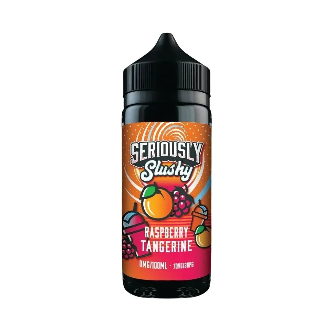 Raspberry Tangerine Seriously Slushy by Doozy Vapes 100ml E-Liquid