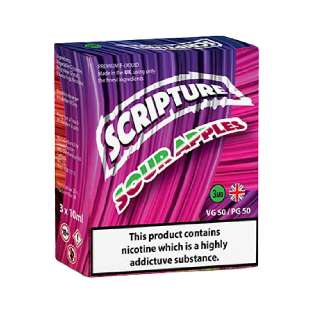 Sour Apples by Scripture 10ml E-liquid