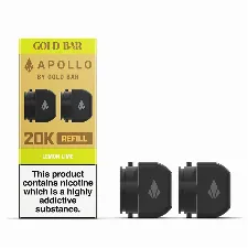 Gold Bar Apollo 20K Prefilled Pod