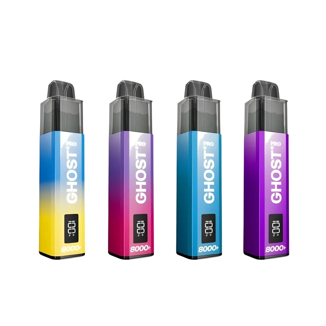 Vapes Bars Ghost Pro 8000 Puffs Prefilled Vape Kit (Coming Soon)