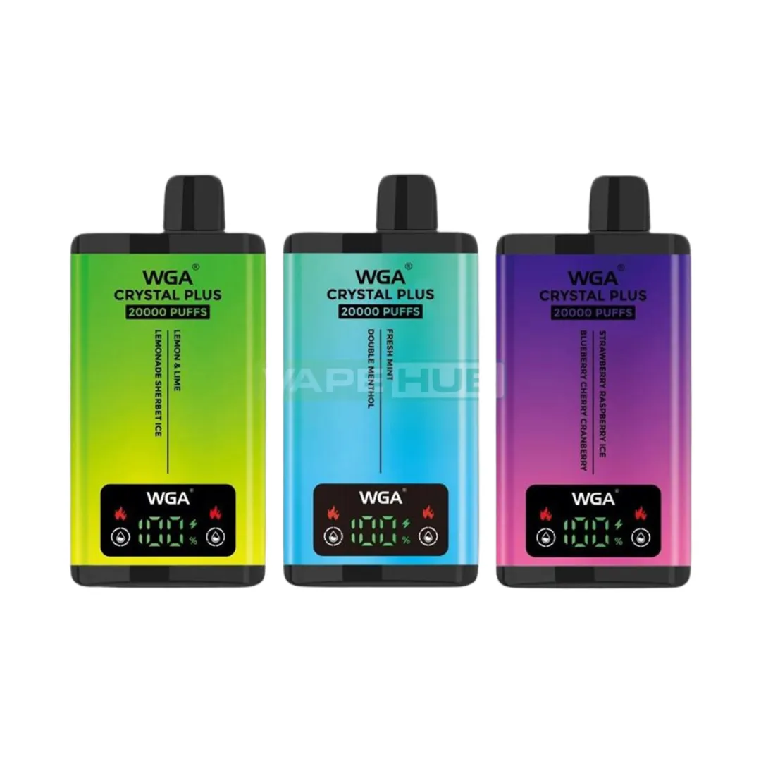 WGA Crystal Plus 20000 Puffs Disposable Vape