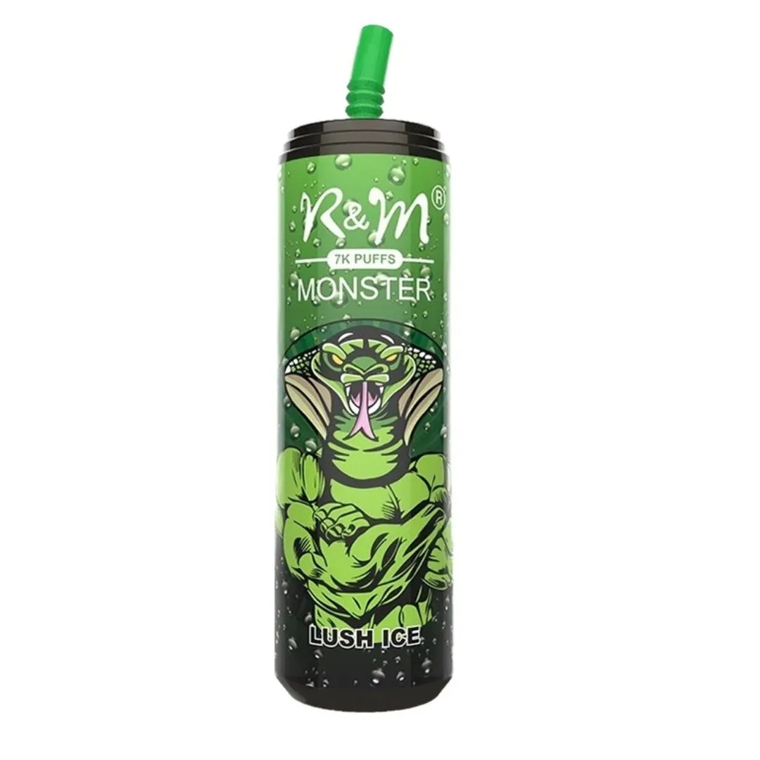 RandM Monster 7000 Puffs Prefilled Vape Kit (Box Of 10)