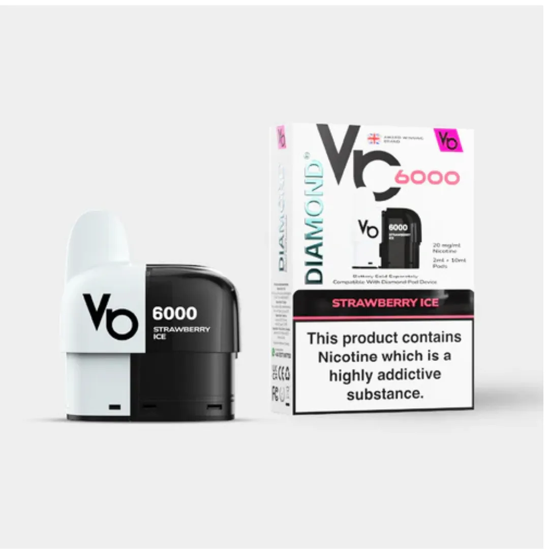 Replacement Pod Vapes Bars Diamond 6000