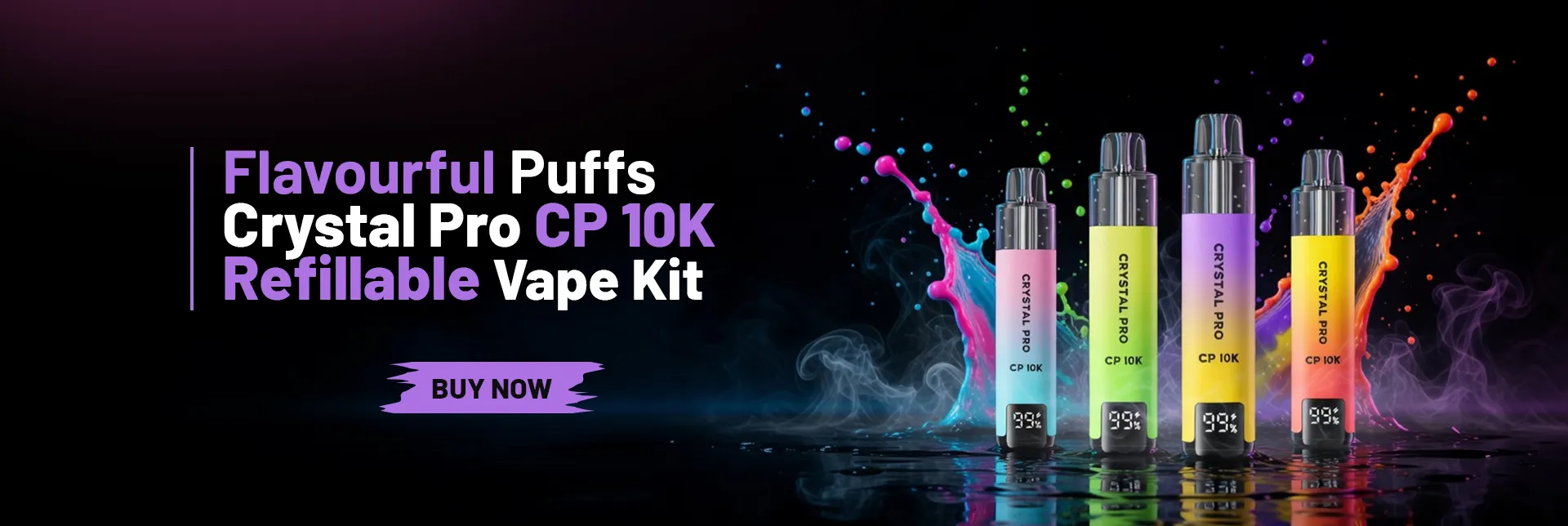 Crystal Pro CP 10K Puffs Prefilled Vape kit