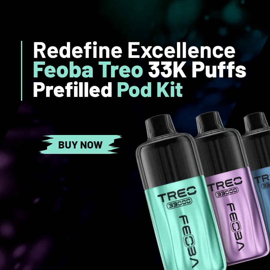 Feoba Treo 33K Prefilled Pod Kit