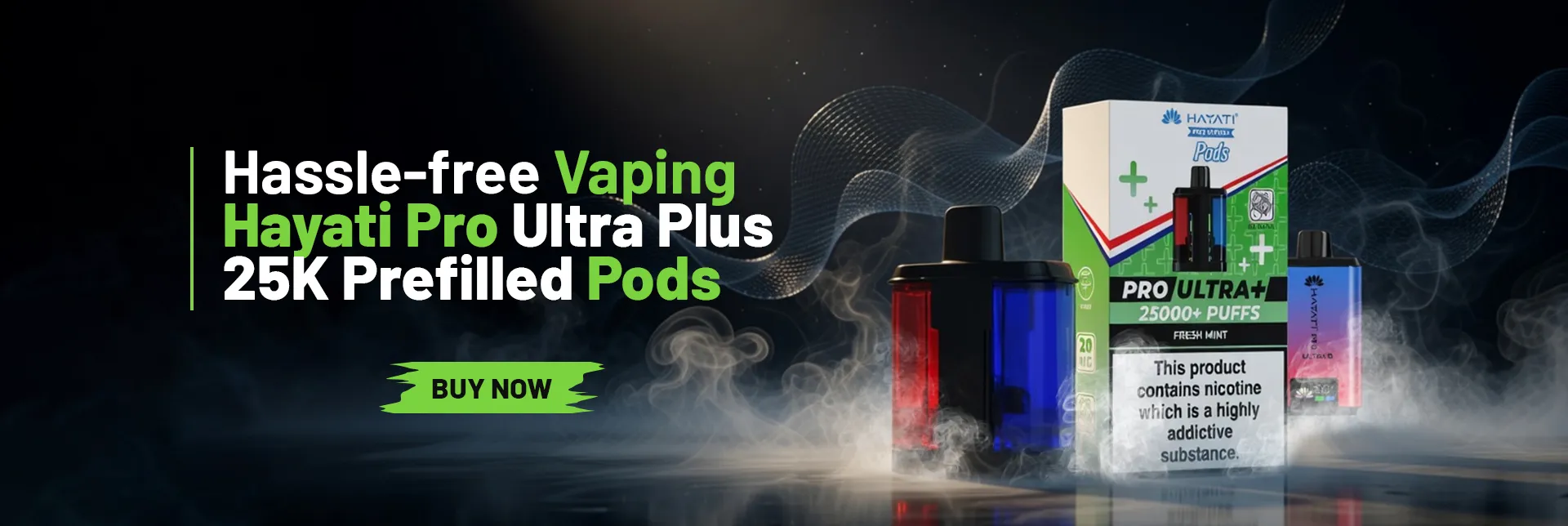 Hayati Pro Ultra Plus 25K Prefilled Pods