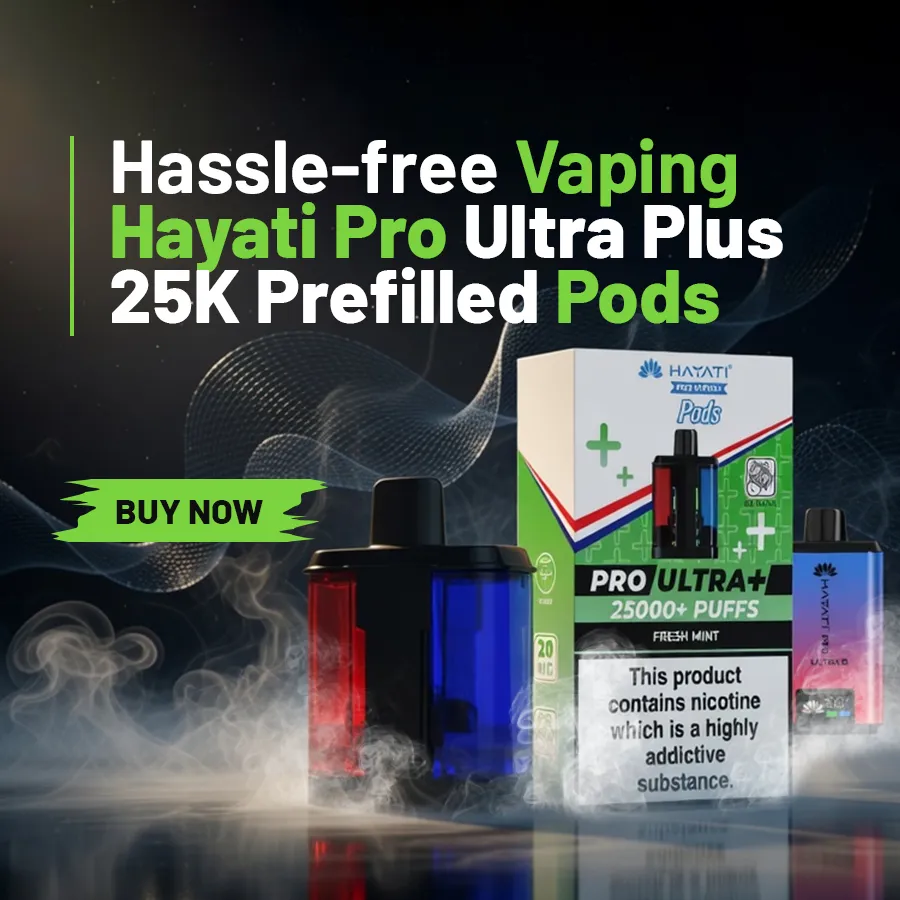 Hayati Pro Ultra Plus 25K Prefilled Pods