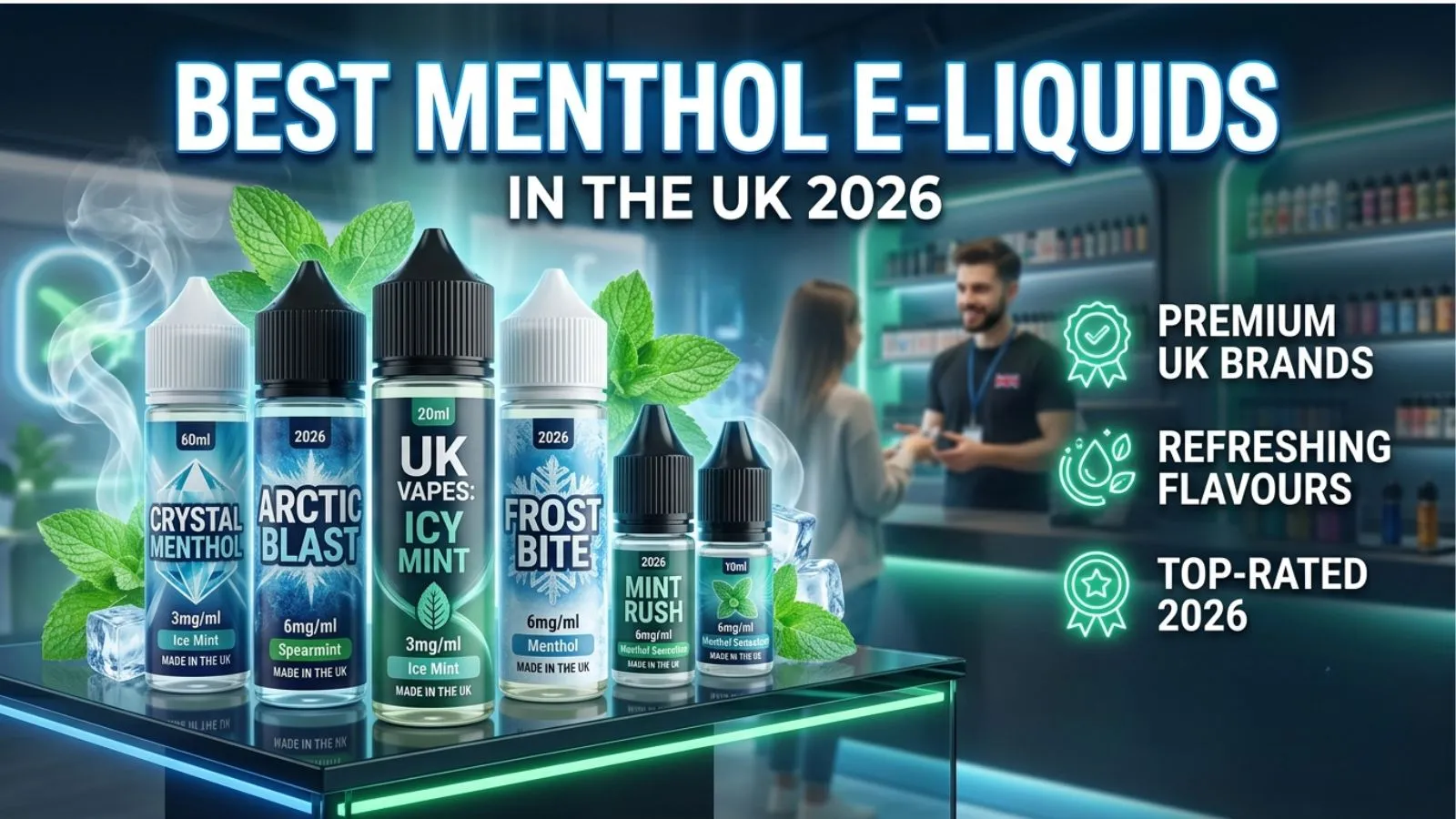 Best Menthol E-Liquids in the UK 2026