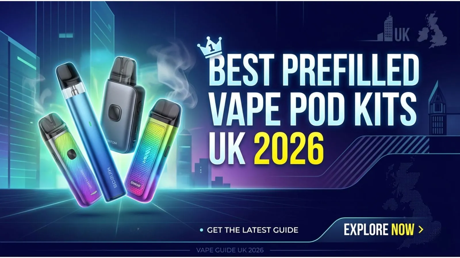 Best Prefilled Vape Pod Kits UK 2026