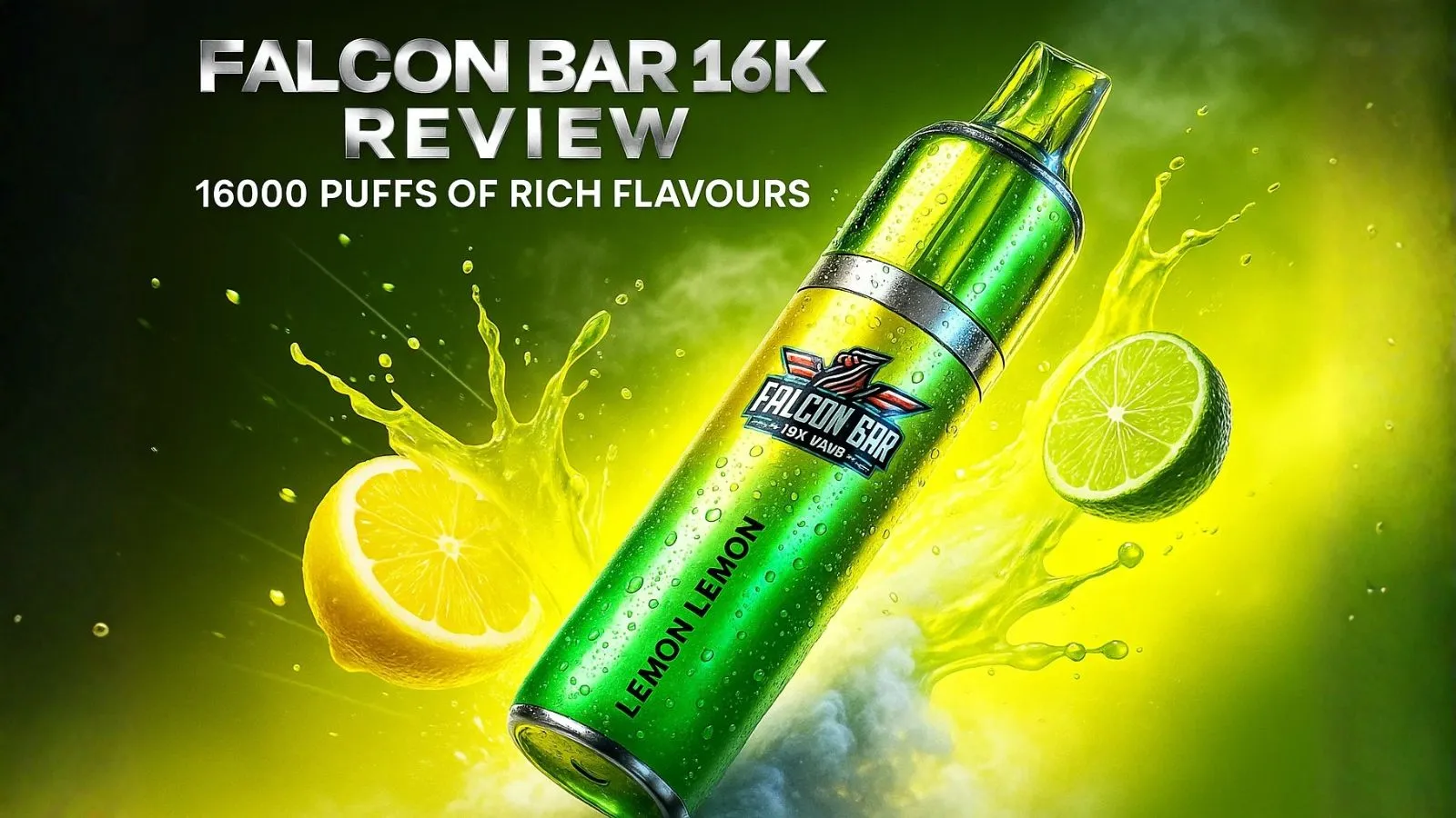 Falcon Bar 16K Review - 16000 Puffs of Rich Flavours