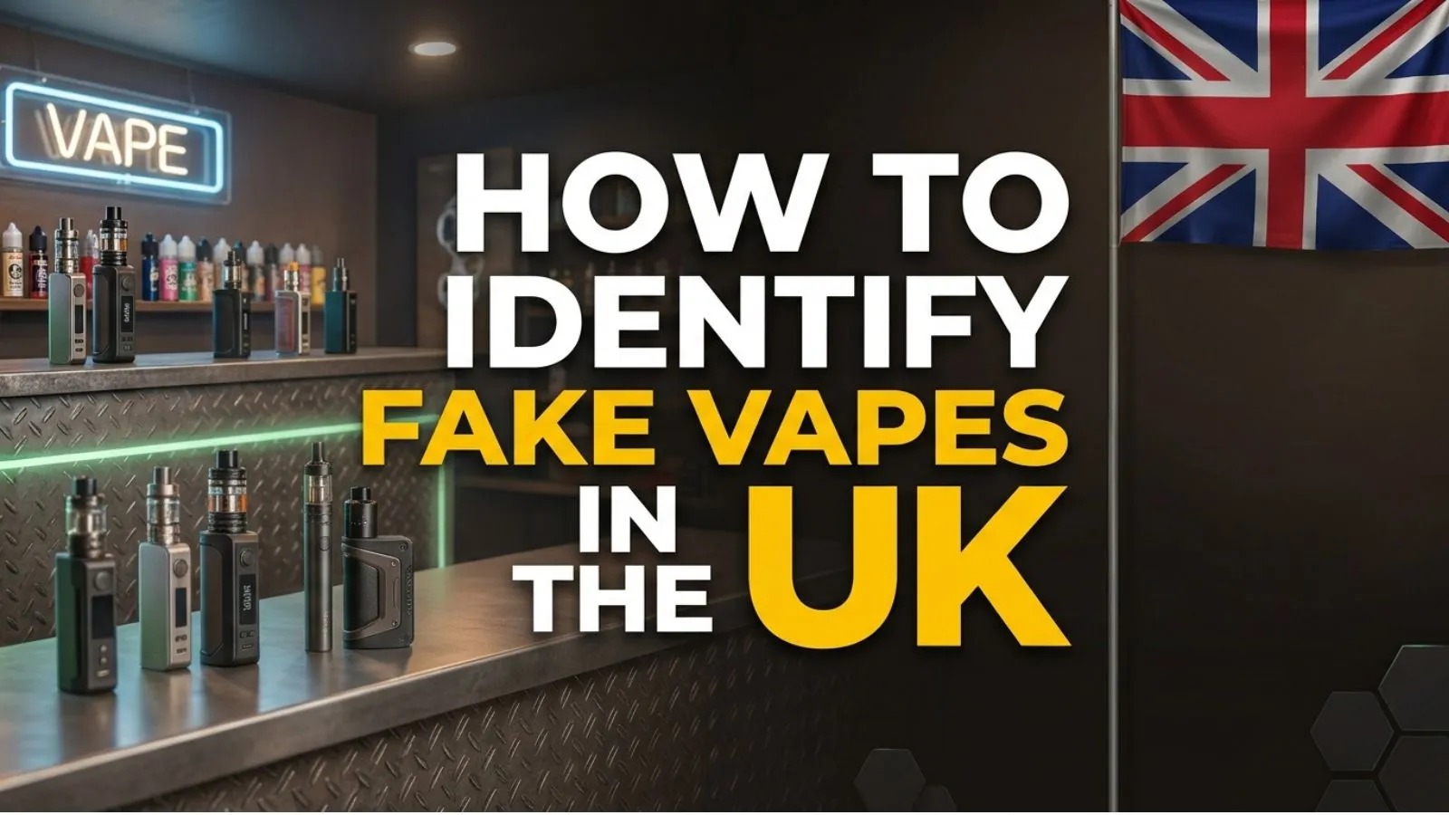 How to Identify Fake Vapes in the UK