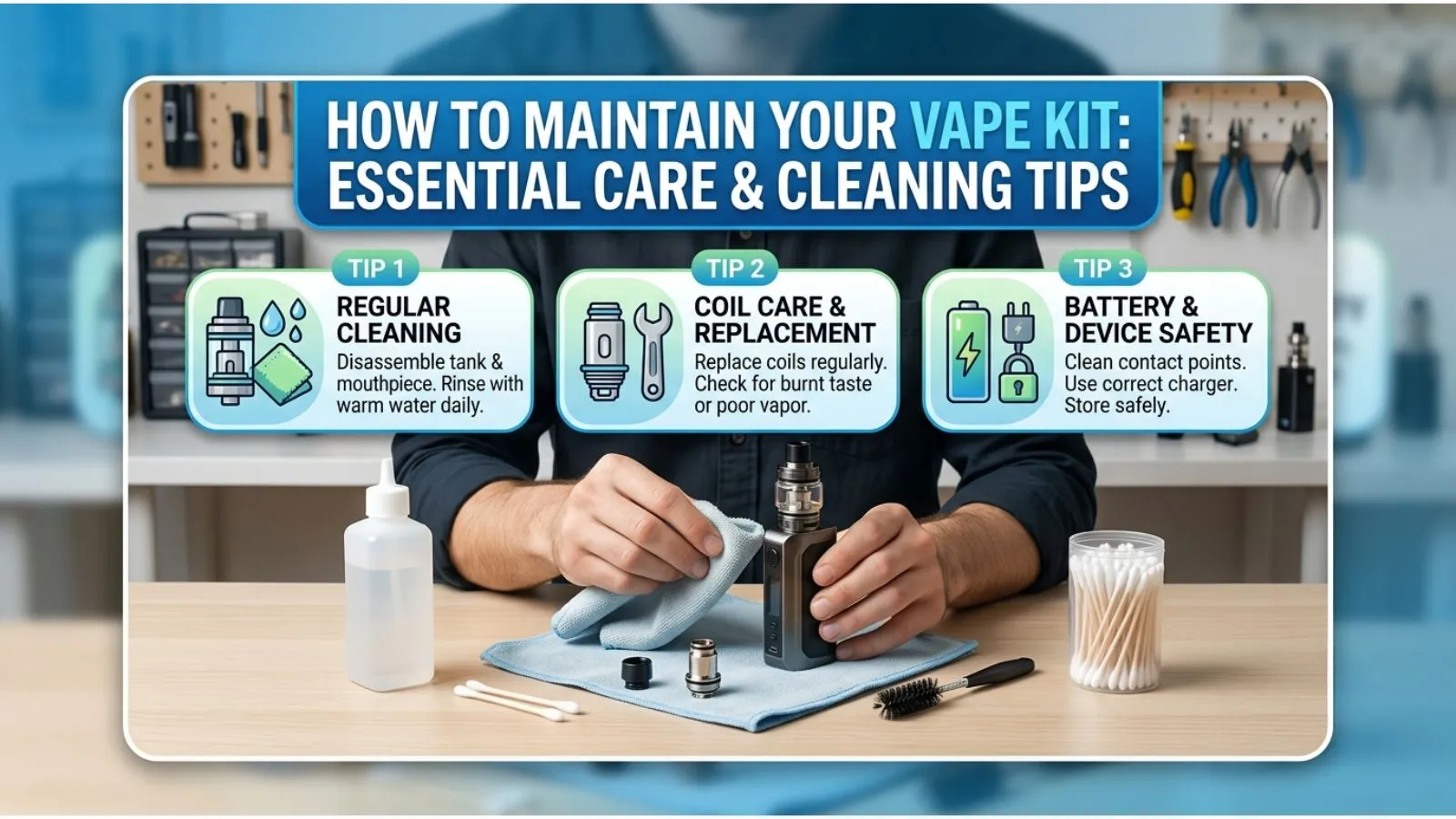 How to Maintain Your Vape Kit