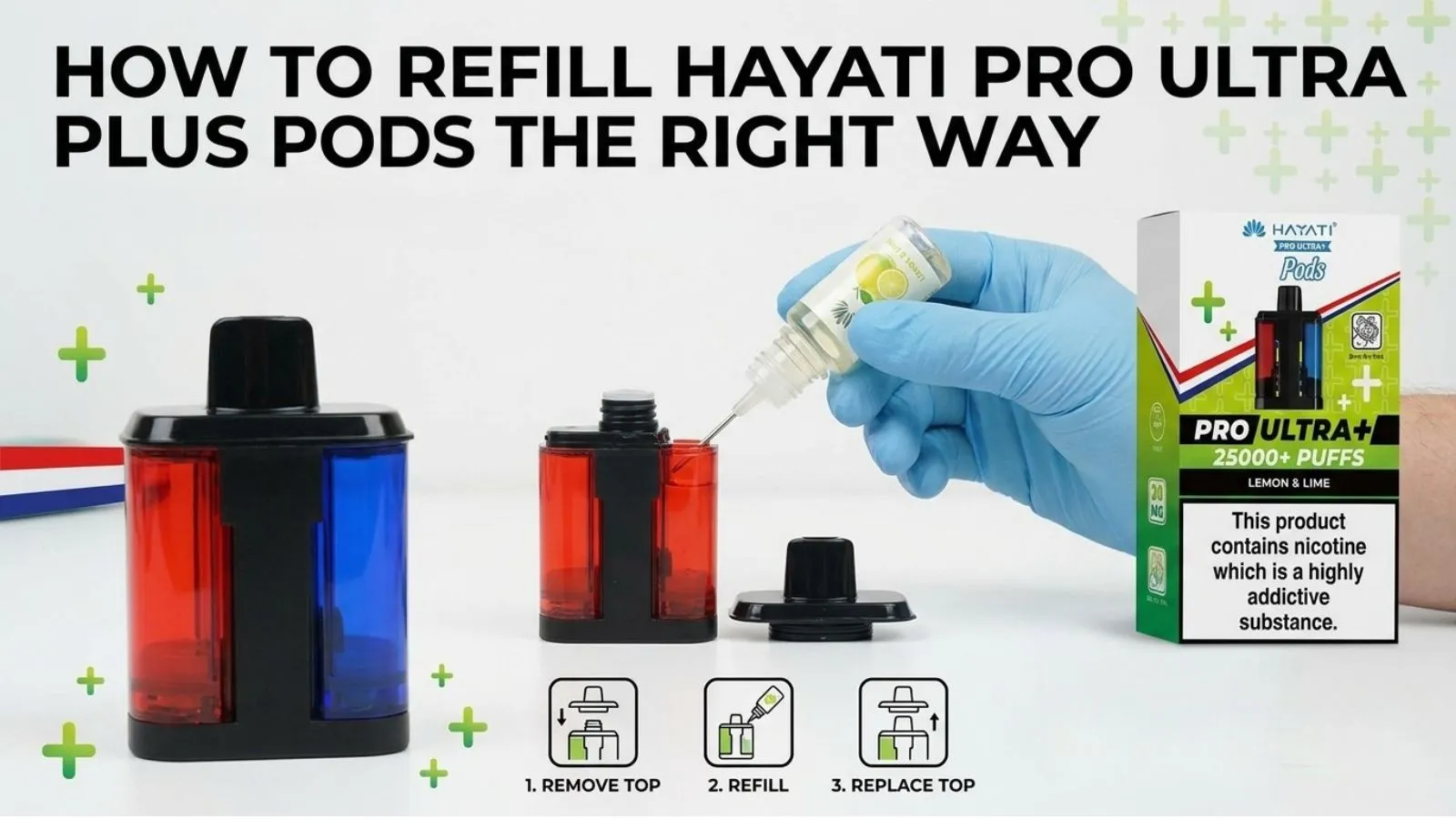 Hayati Pro Ultra Plus Pod Refill Guide