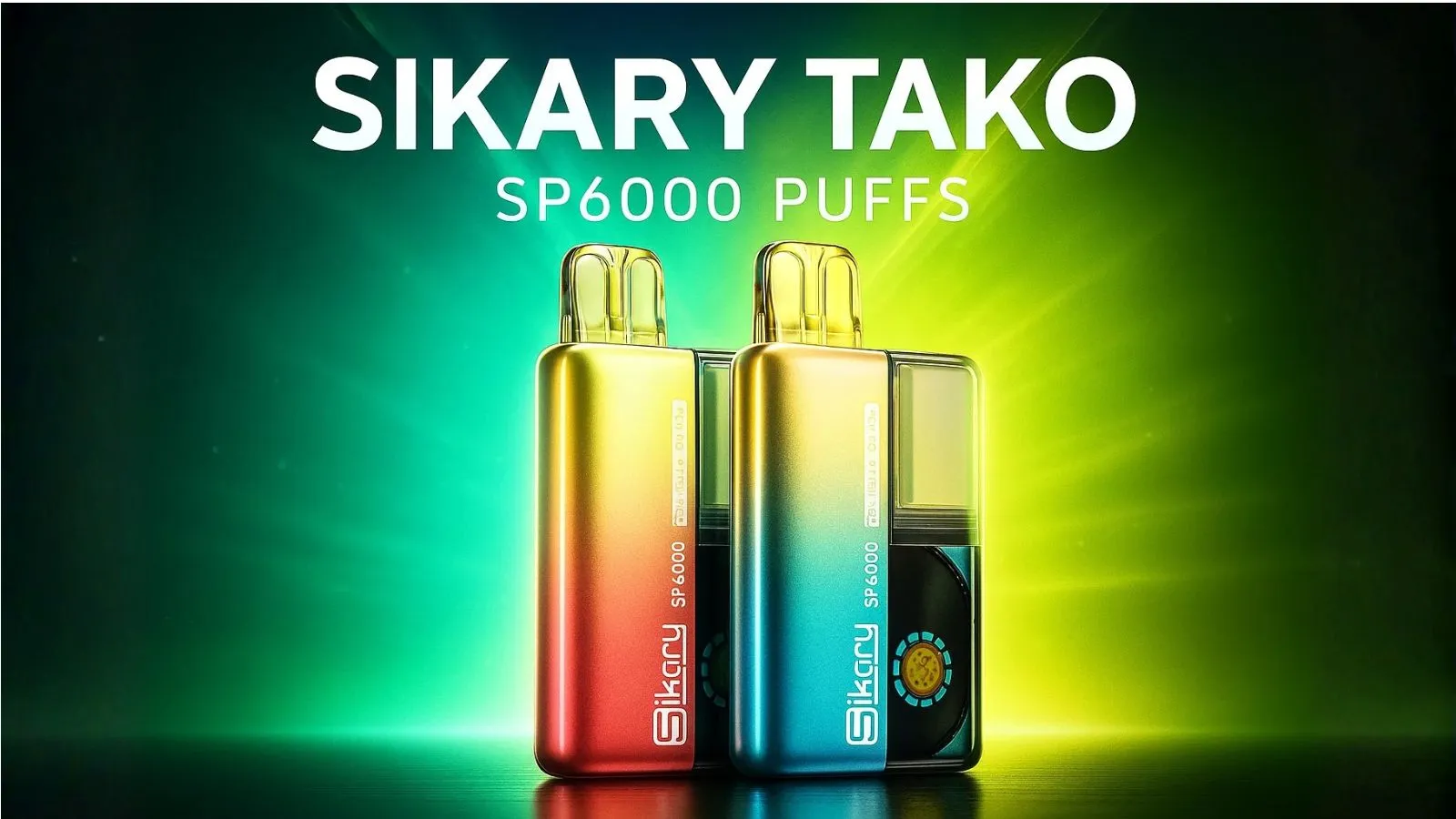 Sikary Tako SP6000: Detailed Review of the 6000 Puffs Vape Kit