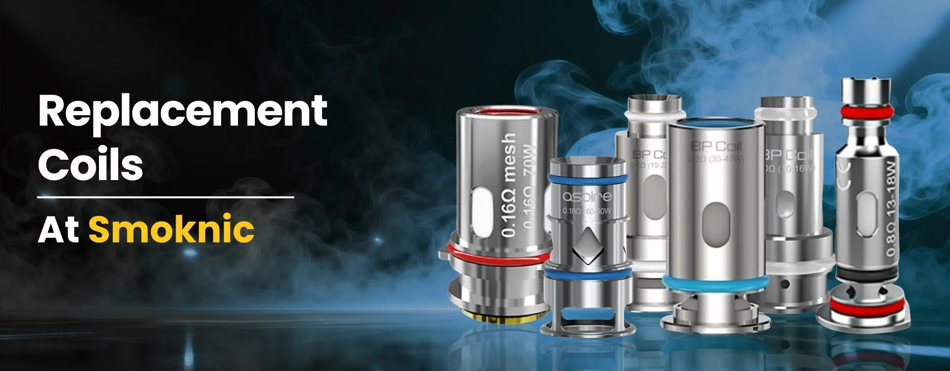 Replacement Coils at Smoknic