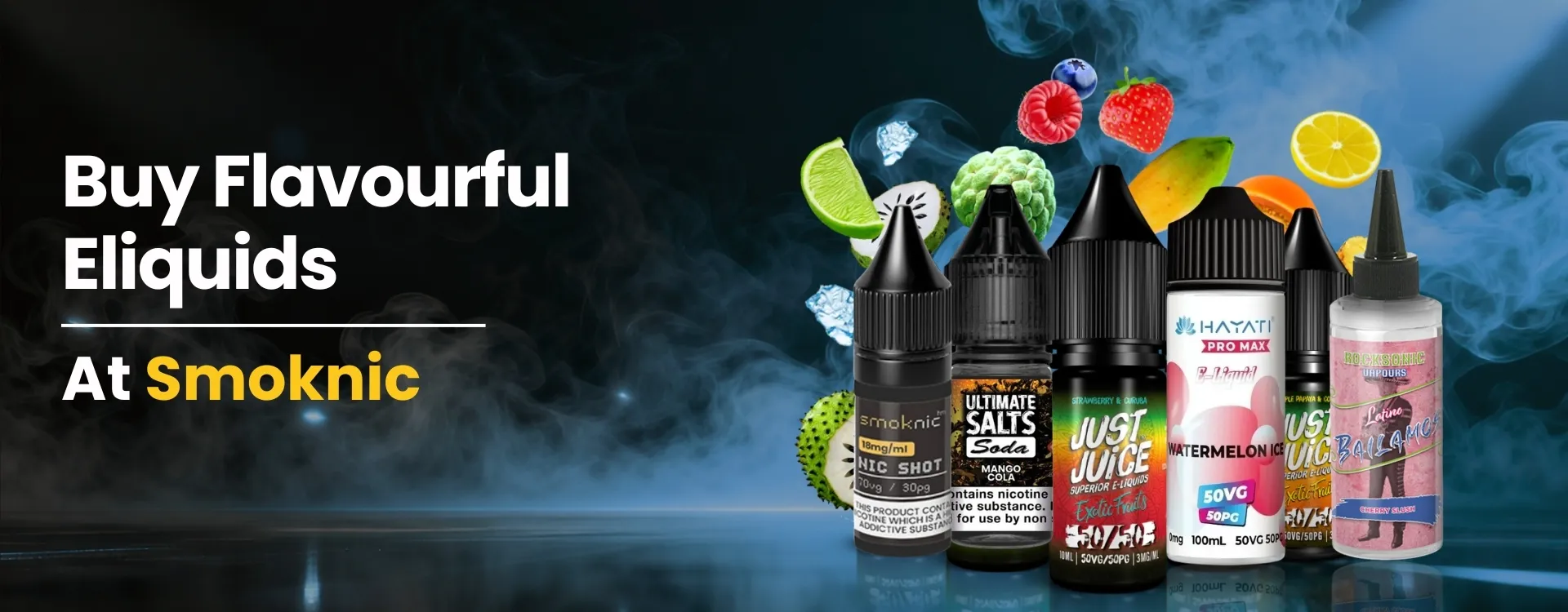 ELiquids at Smoknic