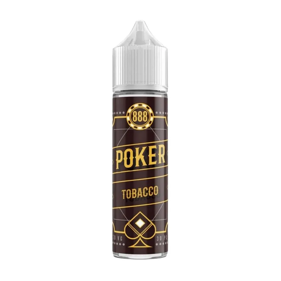 Buy 888 Poker 50ml Shortfill E-liquid UK - Just In £5.89
