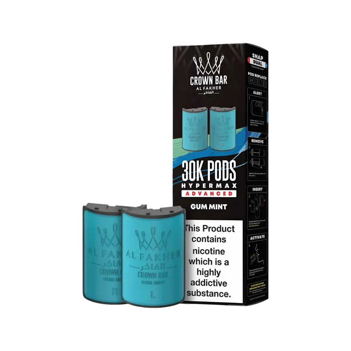 Al Fakher 30k Hypermax Prefilled Pods | Just at £6.39