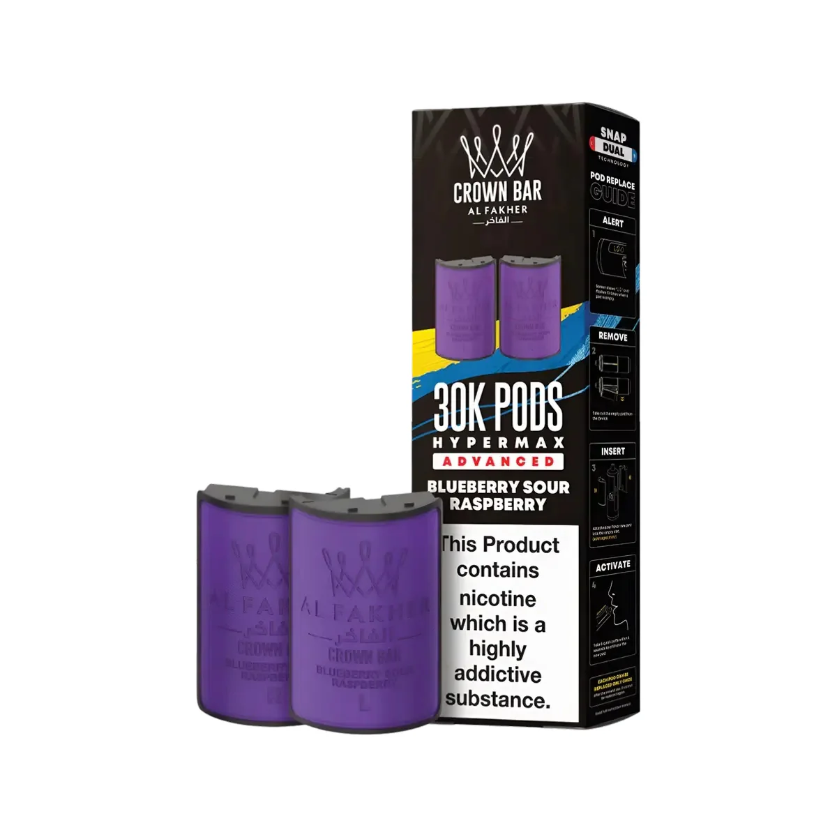 Al Fakher 30k Hypermax Prefilled Pods | Just at £6.39