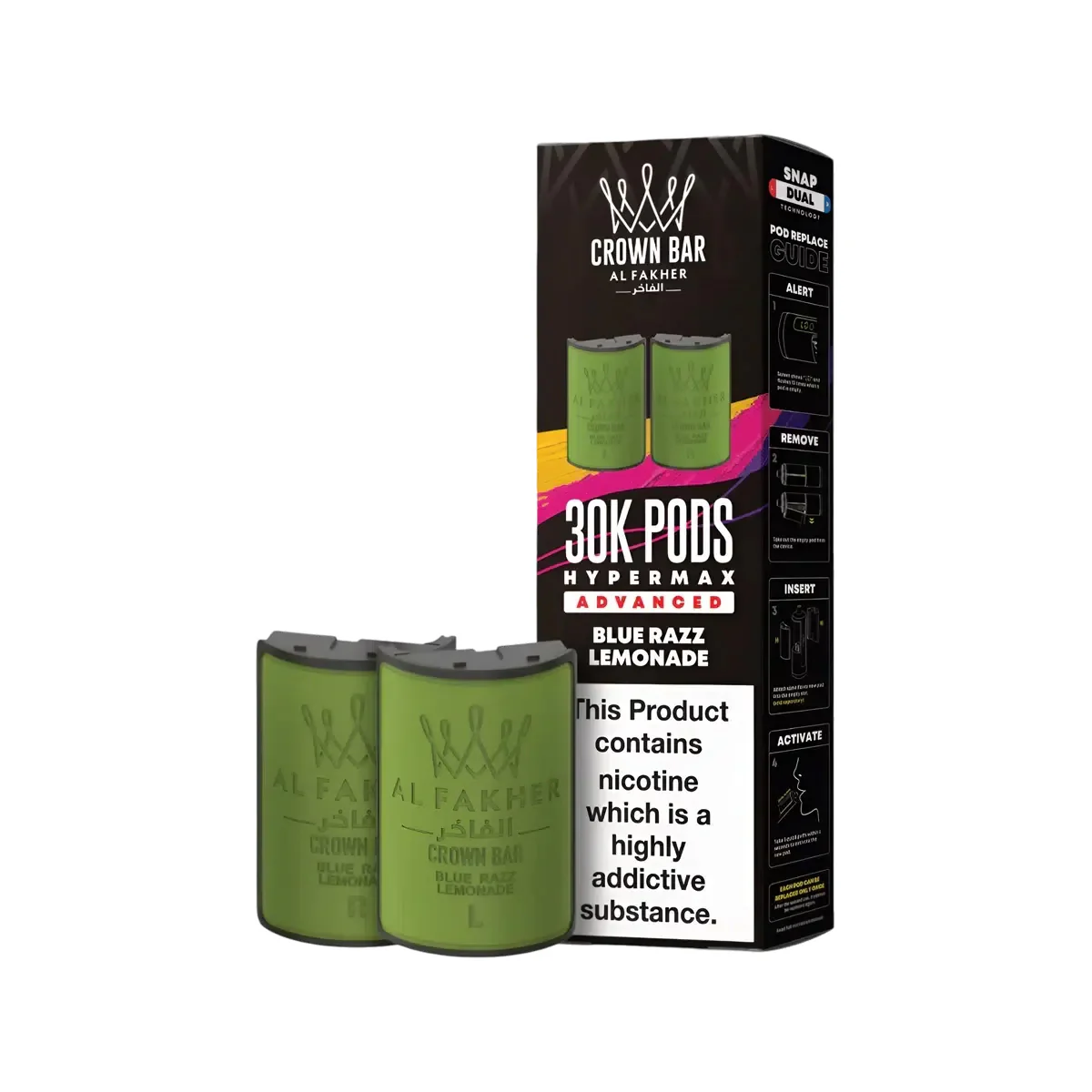 Al Fakher 30k Hypermax Prefilled Pods | Just at £6.39