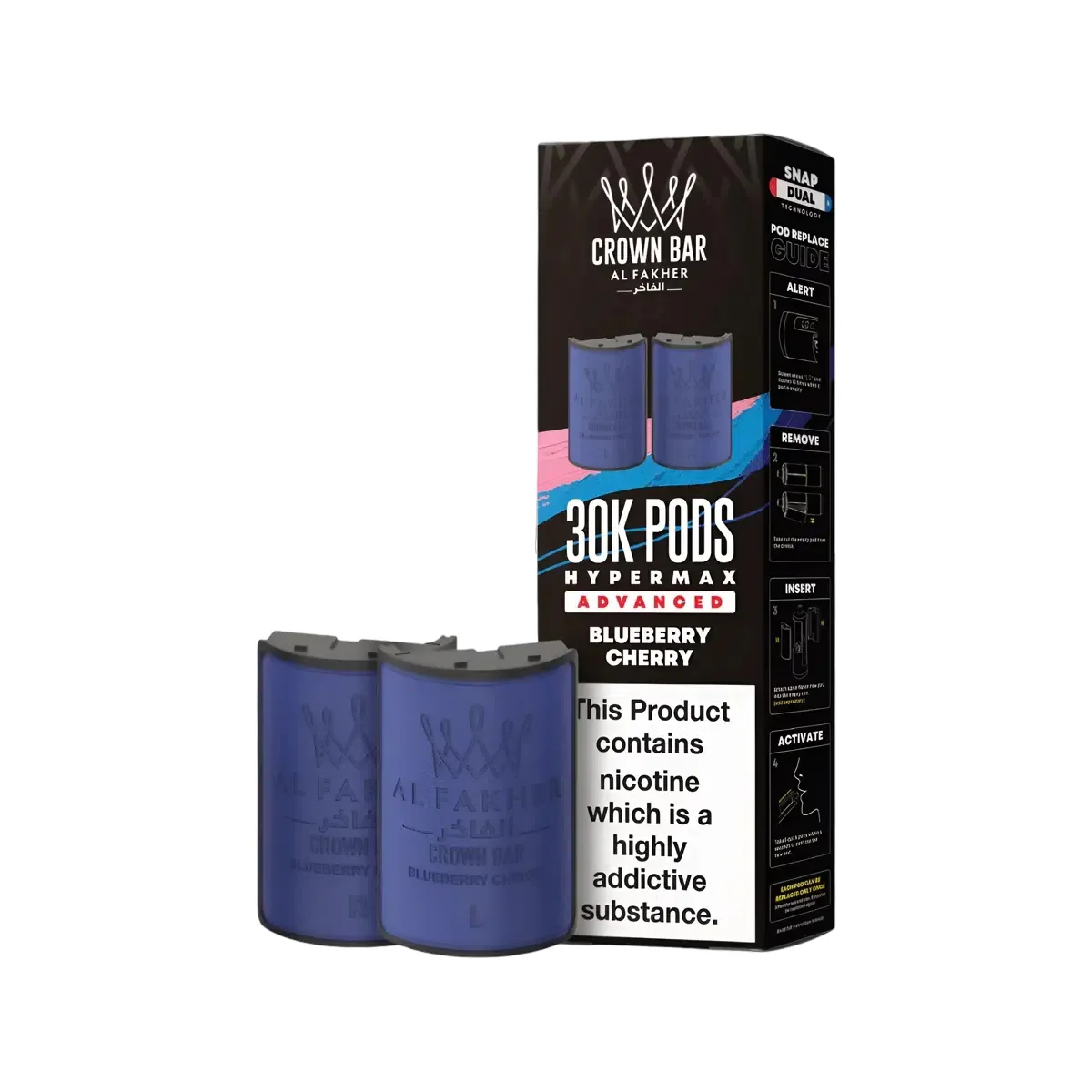 Al Fakher 30k Hypermax Prefilled Pods | Just at £6.39