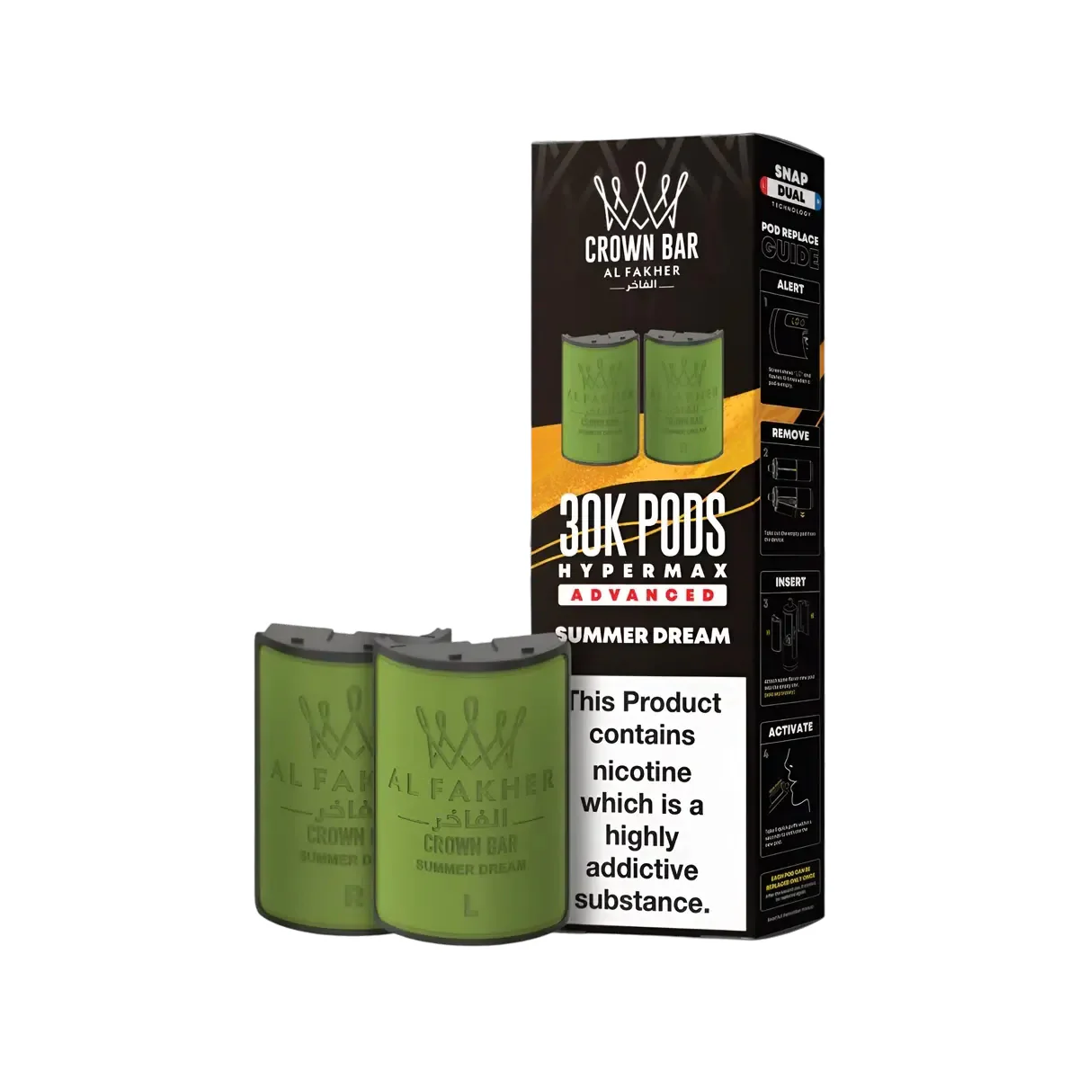 Al Fakher 30k Hypermax Prefilled Pods | Just at £6.39