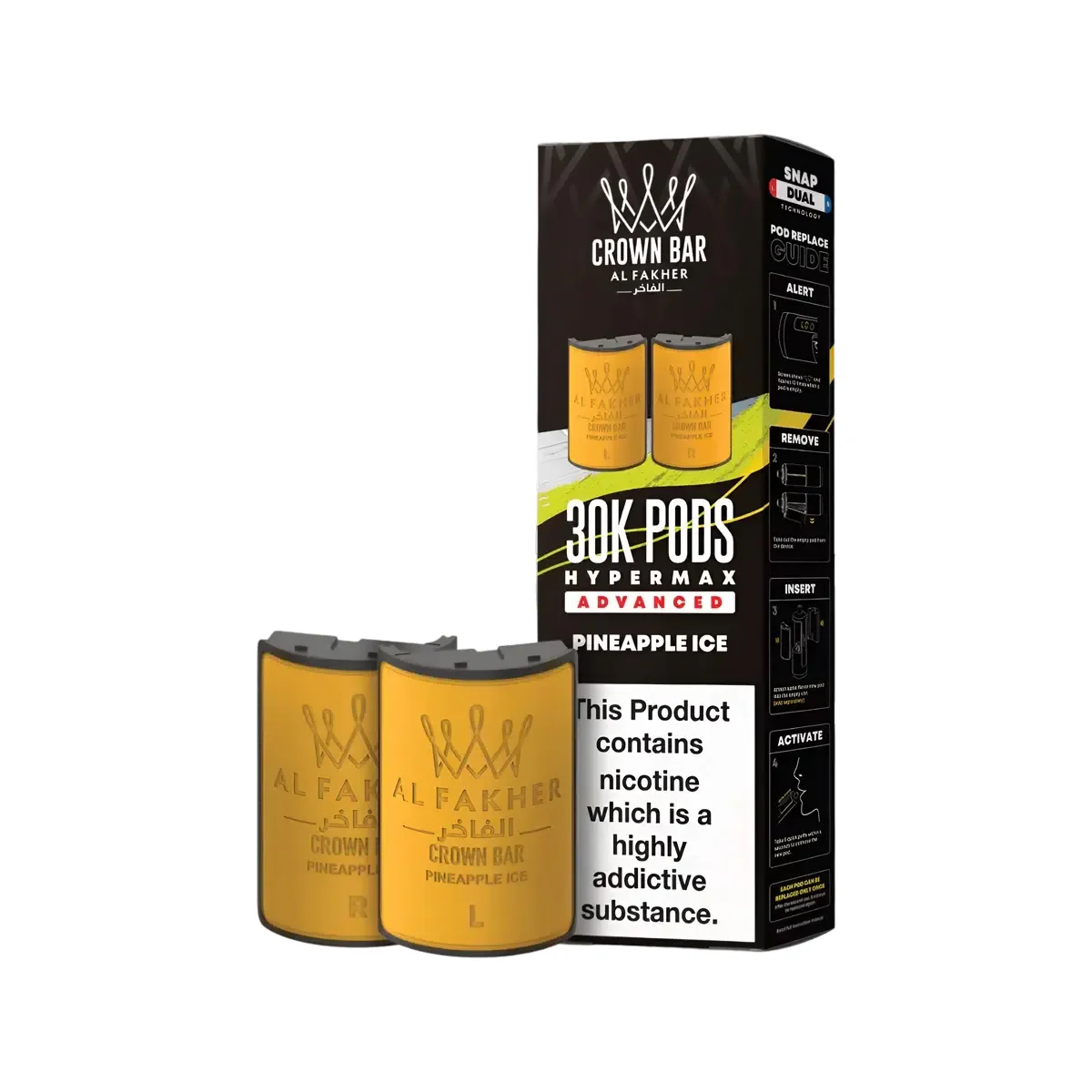 Al Fakher 30k Hypermax Prefilled Pods | Just at £6.39