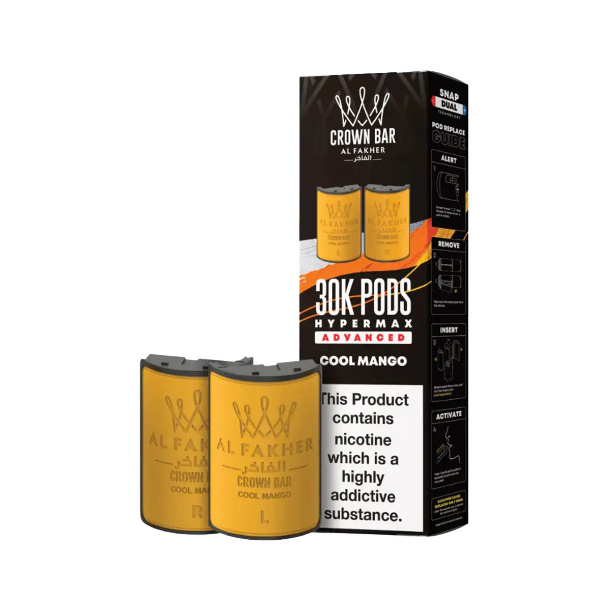 Al Fakher 30k Hypermax Prefilled Pods | Just at £6.39