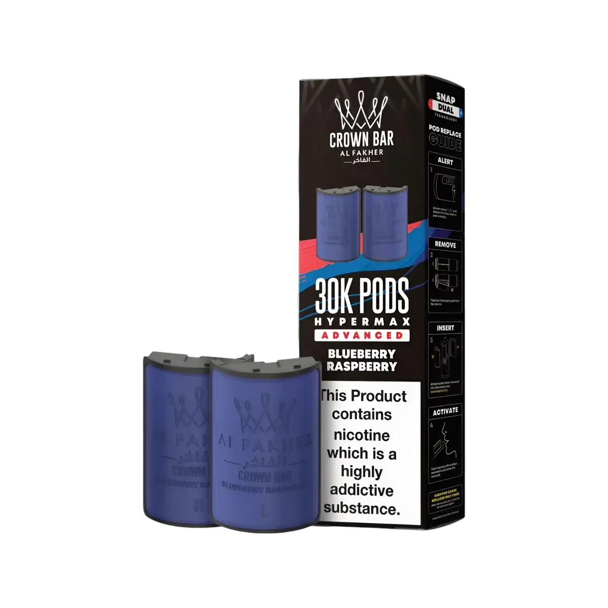 Al Fakher 30k Hypermax Prefilled Pods | Just at £6.39