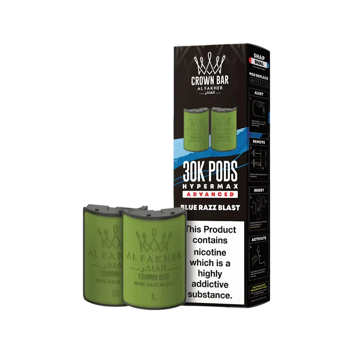 Al Fakher 30k Hypermax Prefilled Pods | Just at £6.39