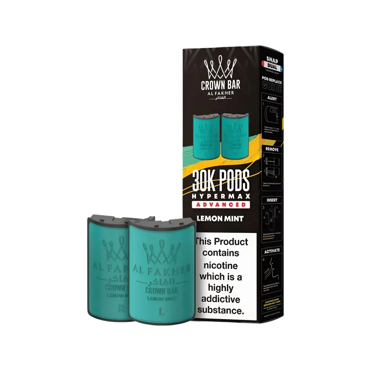 Al Fakher 30k Hypermax Prefilled Pods | Just at £6.39