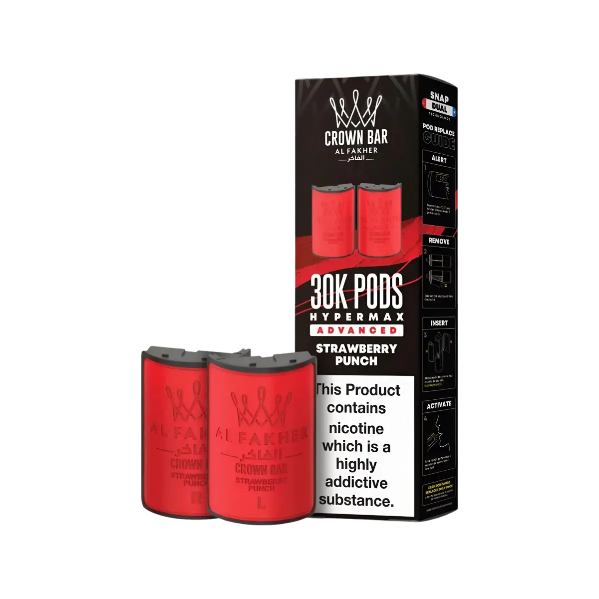 Al Fakher 30k Hypermax Prefilled Pods | Just at £6.39