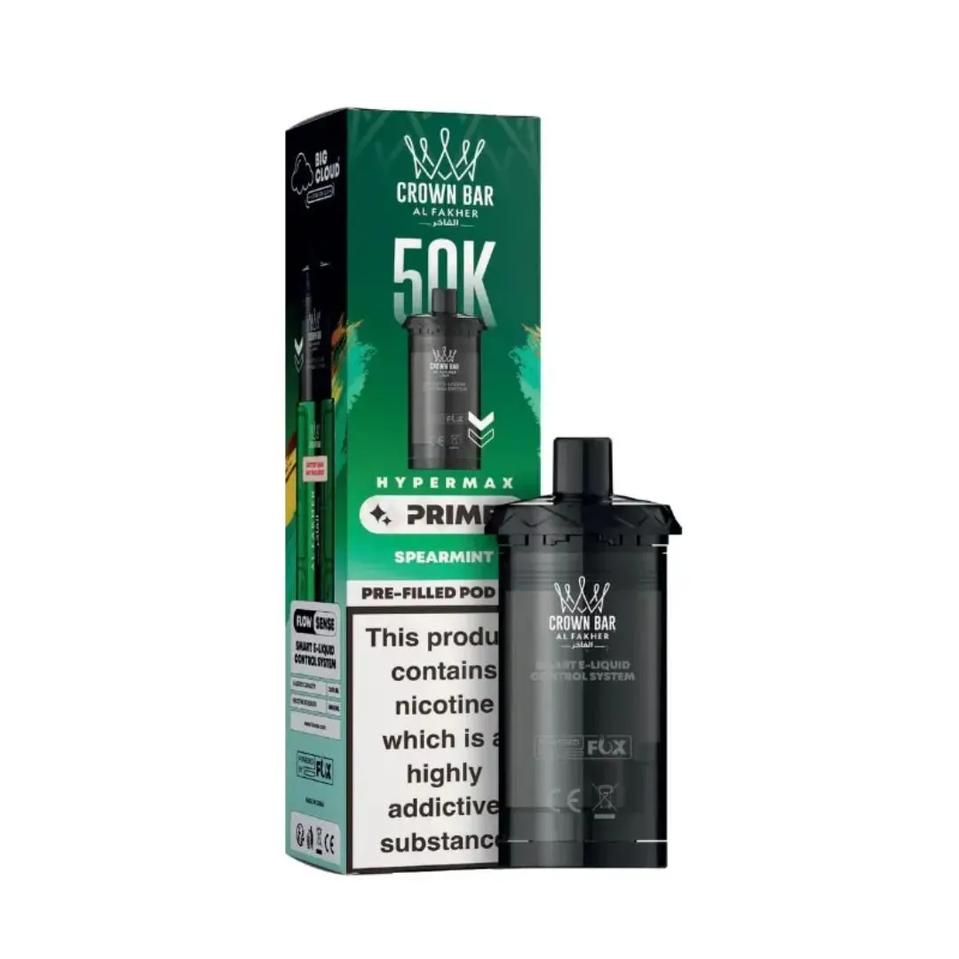 Al Fakher 50K Hypermax Prime Prefilled Pods | Smoknic