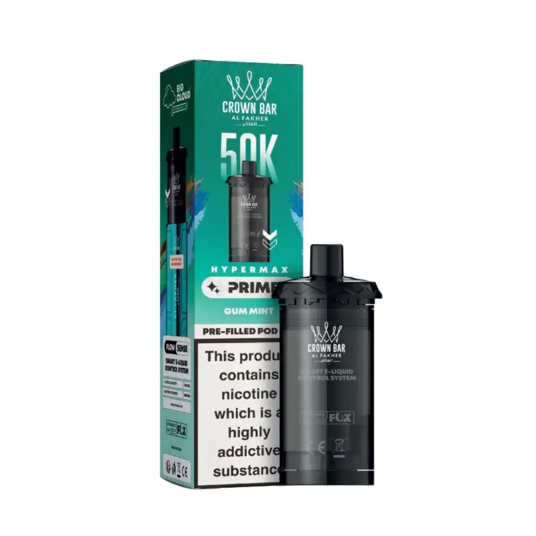 Al Fakher 50K Hypermax Prime Prefilled Pods | Smoknic