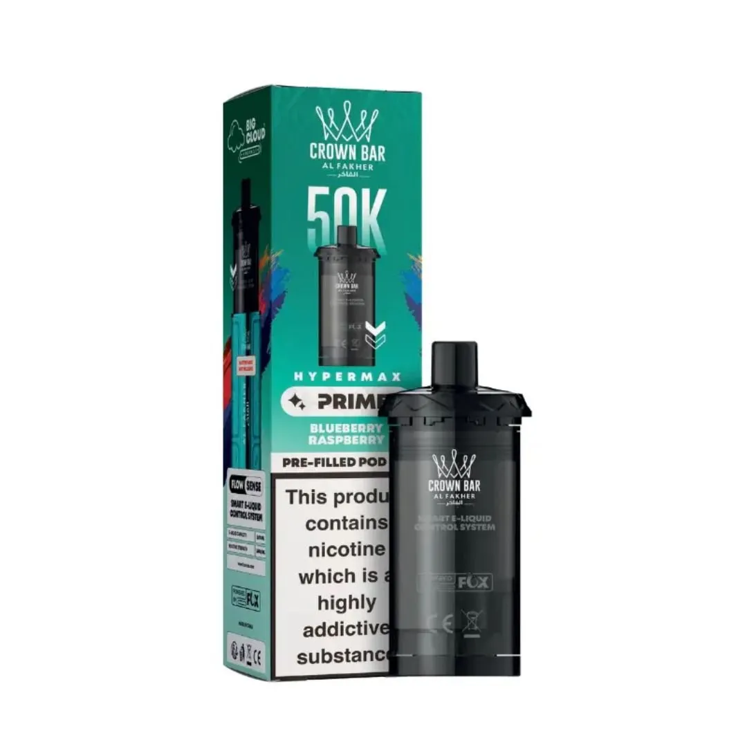 Al Fakher 50K Hypermax Prime Prefilled Pods | Smoknic