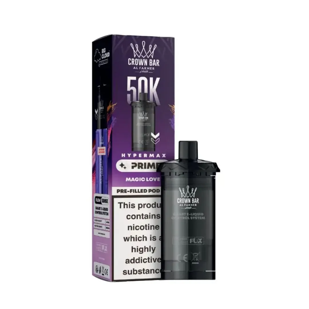 Al Fakher 50K Hypermax Prime Prefilled Pods | Smoknic