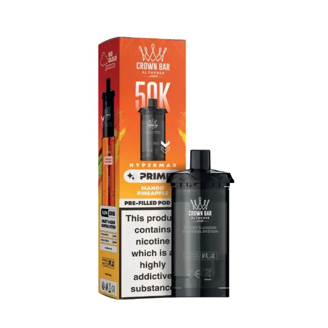 Al Fakher 50K Hypermax Prime Prefilled Pods | Smoknic