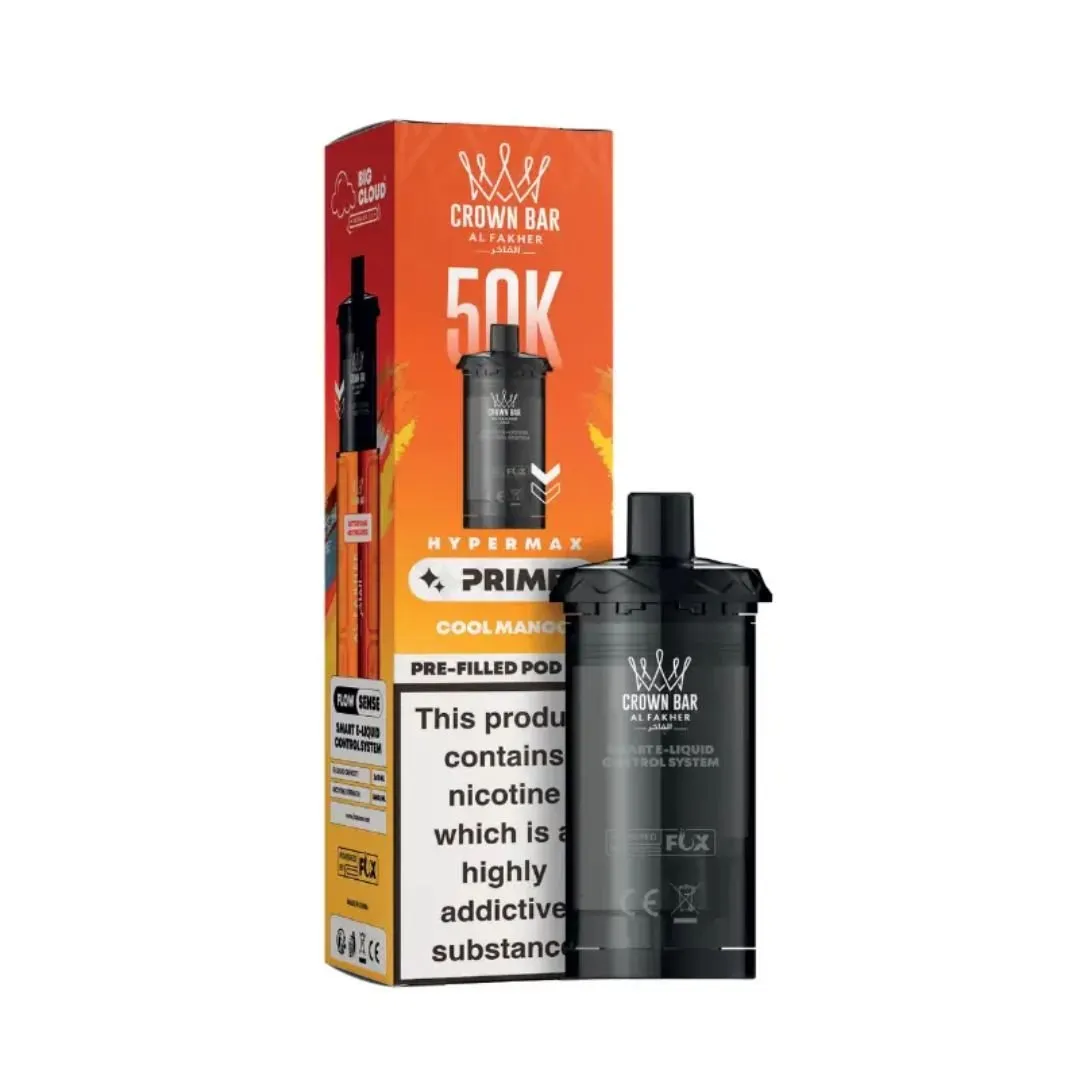 Al Fakher 50K Hypermax Prime Prefilled Pods | Smoknic