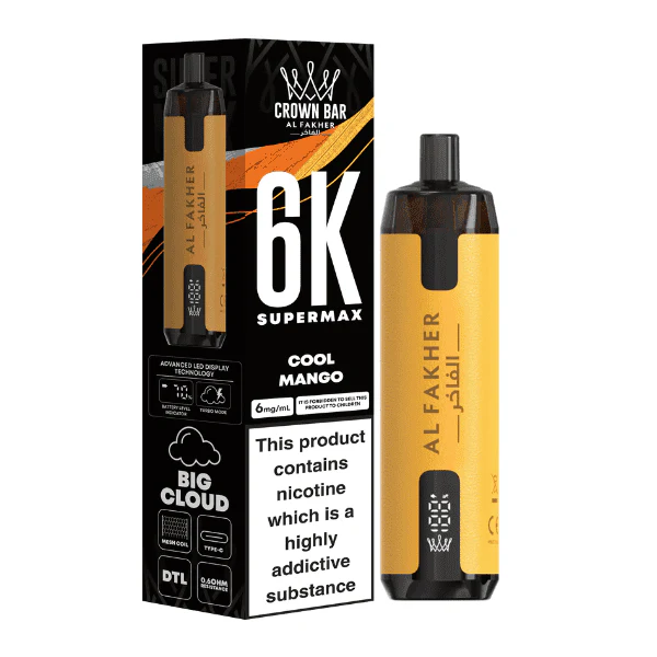 Al Fakher AF6000 Supermax Prefilled Vape kit | £7.39
