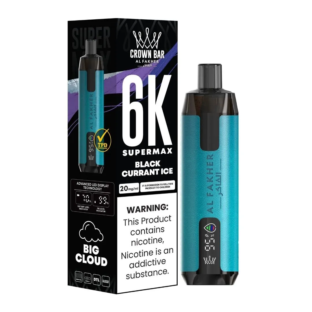 Al Fakher AF6000 Supermax Prefilled Vape kit | £7.39