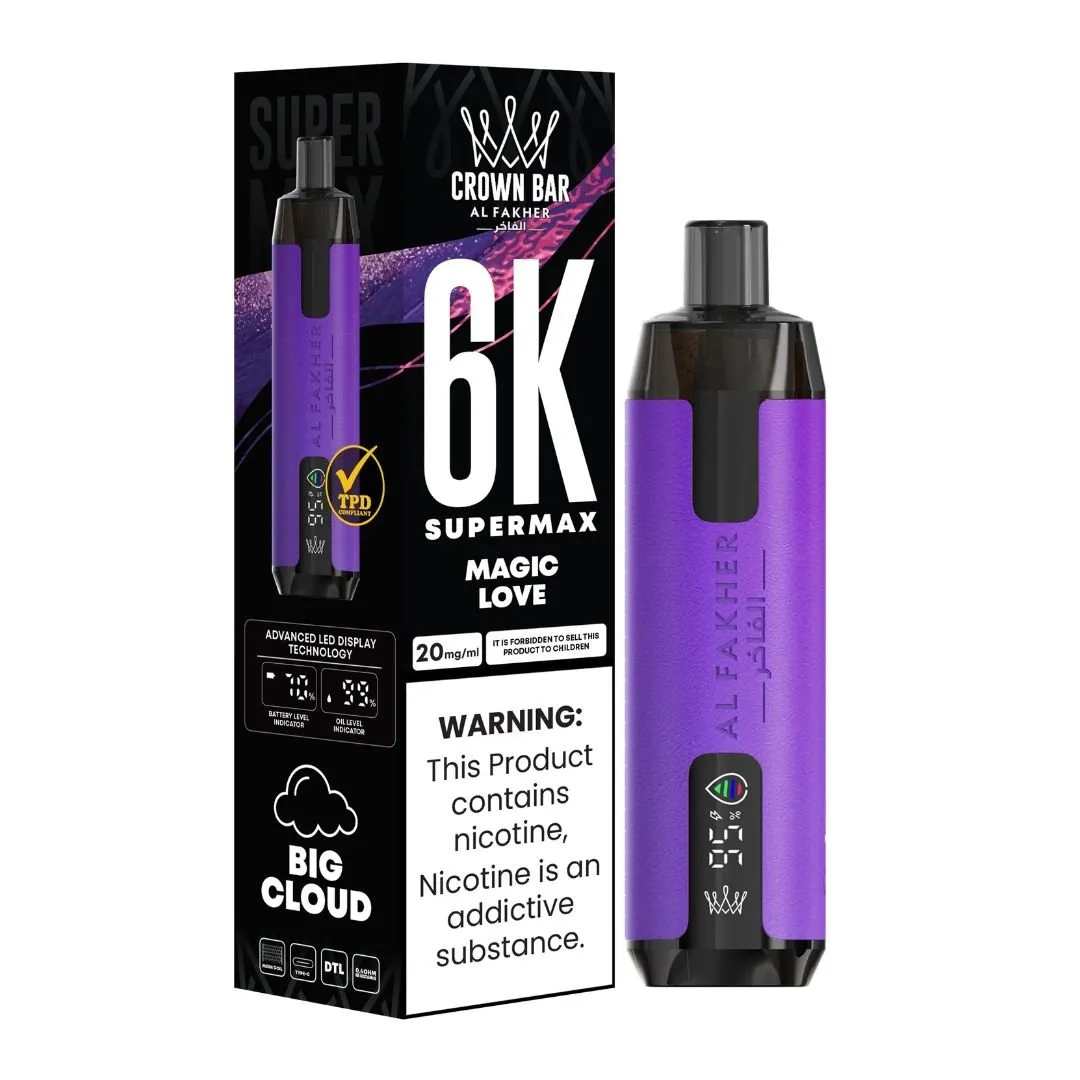 Al Fakher AF6000 Supermax Prefilled Vape kit | £7.39