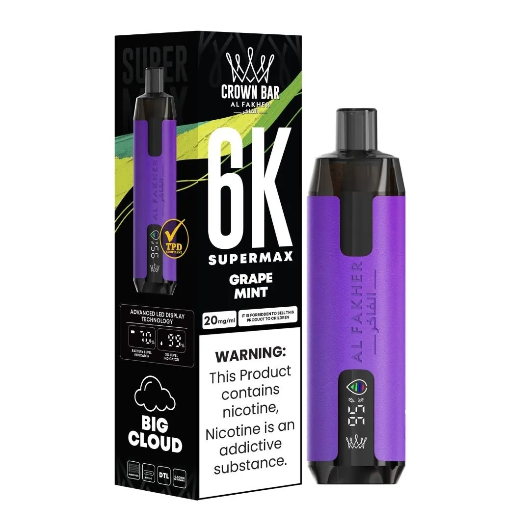 Al Fakher AF6000 Supermax Prefilled Vape kit | £7.39