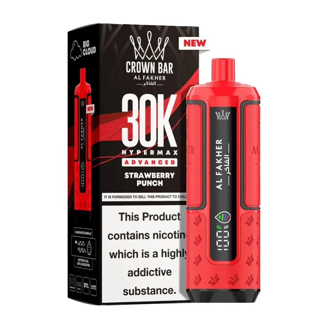 Al Fakher 30k Hypermax Vape Kit - £9.89 Any 4 For £38