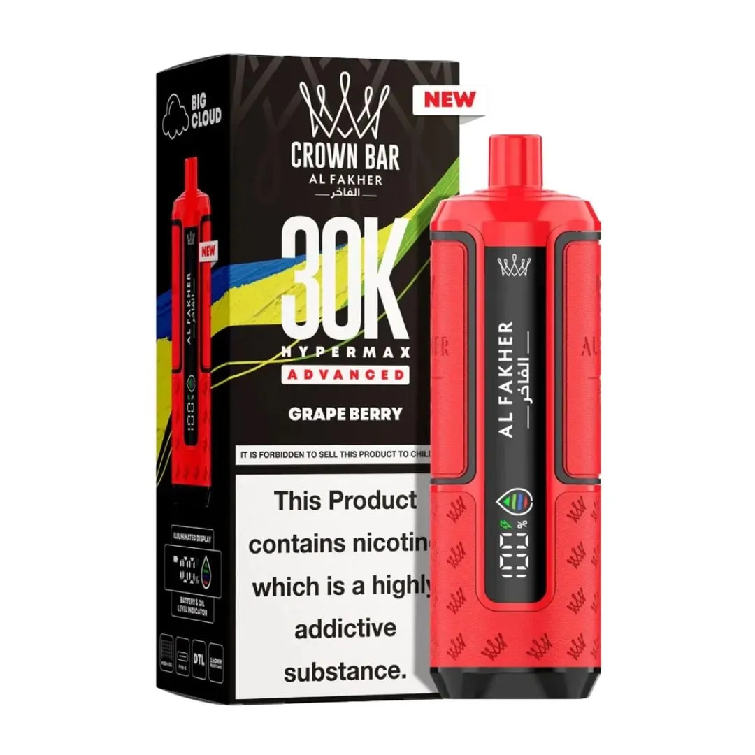 Al Fakher 30k Hypermax Vape Kit - £9.89 Any 4 For £38